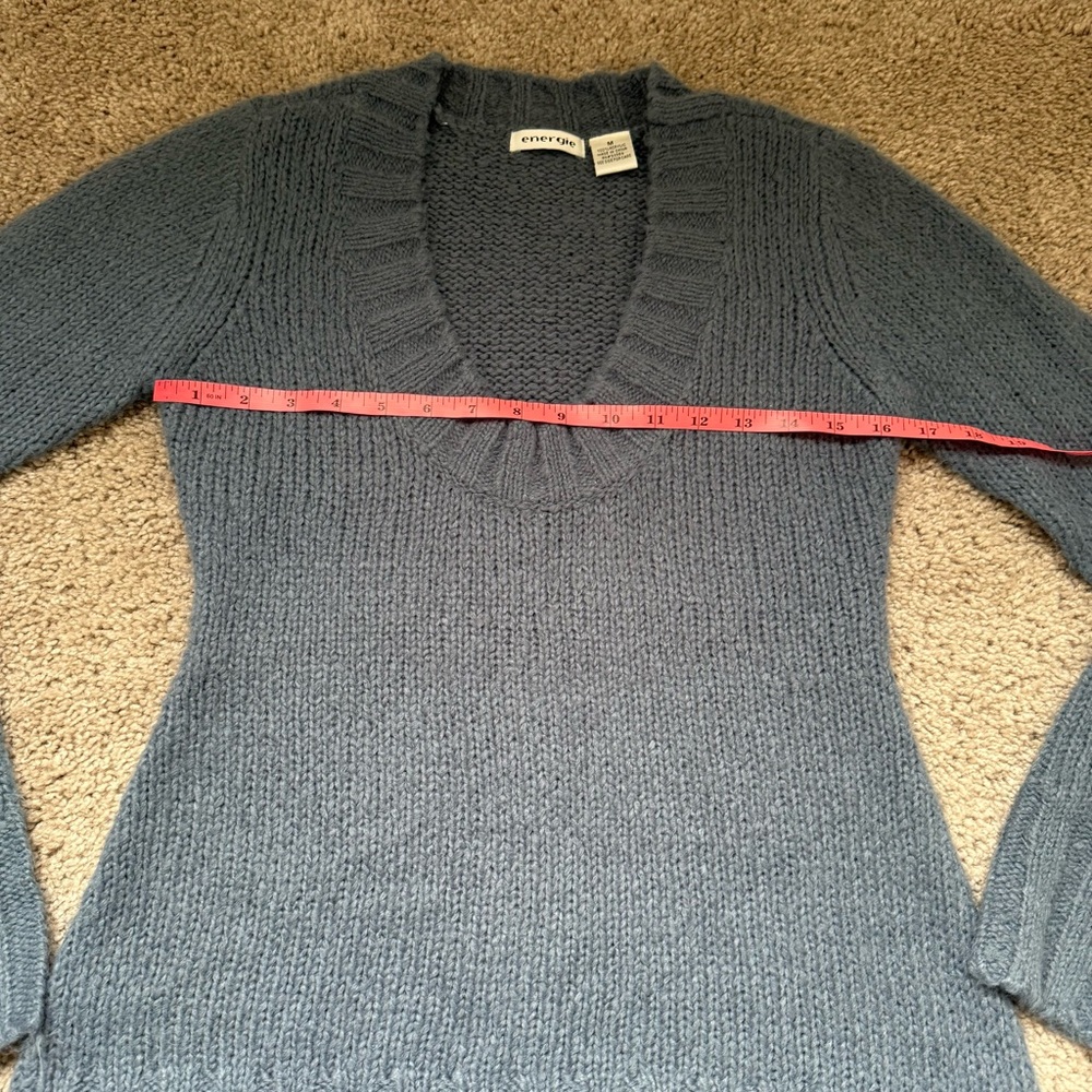 Energie Sweater Blue Medium - Picture 4 of 8
